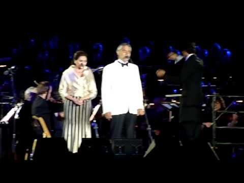 Con te partiro - Andrea Bocelli at Masada Israel 12 June 2011