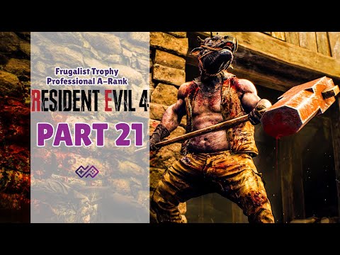 RESIDENT EVIL 4 REMAKE - 100% Platinum Walkthrough No Commentary - PART 21 (4K 60FPS PS5)