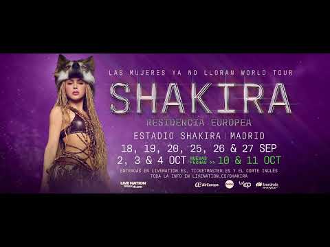 SHAKIRA EN VIVO EN RIO DE JANEIRO 2026 | Todas las canciones (Gira mundial Las Mujeres Ya No Lloran)