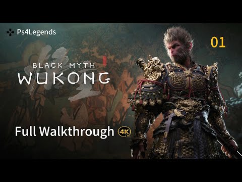 Black Myth: Wukong Walkthrough Part 1 | PS5 Pro Gameplay 4K 60FPS Ultra Graphics