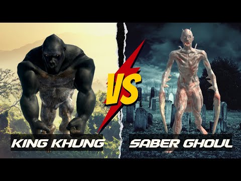 King Khung vs Saber Ghoul - Animal Revolt Battle Simulator