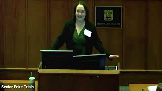 2022 Karen C. McGovern Senior Prize Trials - Part 1