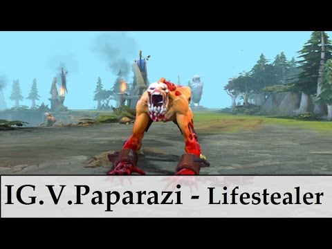 IG.V.Paparazi - Dota 2 [Lifestealer] - pro game