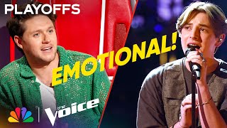 Ryley Tate Wilson Sings Billie Eilish&#39;s &quot;when the party&#39;s over&quot; | The Voice Playoffs | NBC