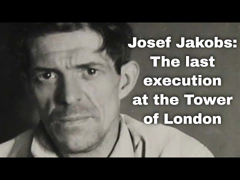15th August 1941: Josef Jakobs, a German spy, killed in the last execution at the Tower of London