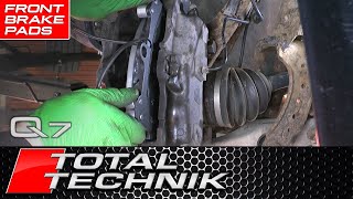 How to Change Front Brake Pads - Audi Q7 (also Touareg & Cayenne)