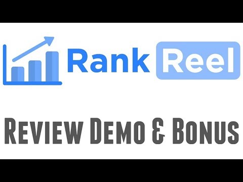 RankReel Review Demo Bonus - 5 in 1 Whitehat Video Ranking Software Video