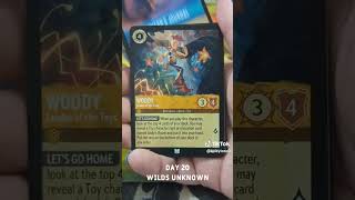 Day 20 of the Wilds Unknown. #packopenings #wildsunknown #disneylorcana #iwritesinsnottradgedies