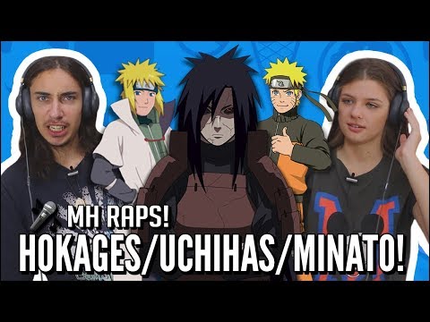 JOVENS REAGEM A MHRAPS - RAP DOS HOKAGES, RAP DOS UCHIHAS E RAP DO MINATO