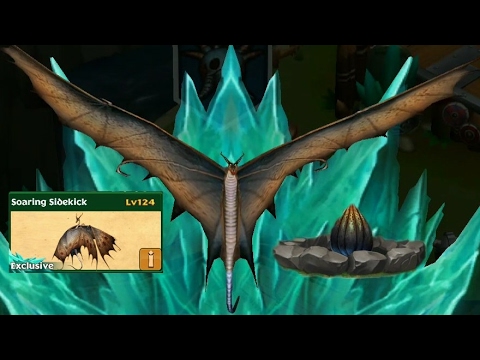 Soaring Sidekick max level 124 titan mode-exclusive dragon||Dragons rise of Berk