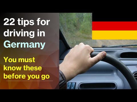 22 Top Tips For Driving in Germany. German Driving Laws & Rules Tourists Need To Know