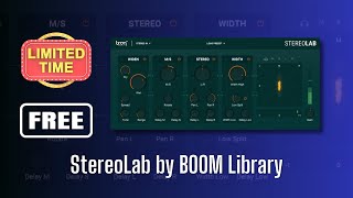 Video thumbnail for Amazing Plugin FREE FOR LIMITED TIME(10,000 licenses) - StereoLab by BOOM Library - Sound Demo by VU LUFS
