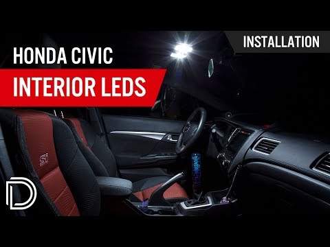 How to Install 2012-2016 Honda Civic Si Interior LEDs