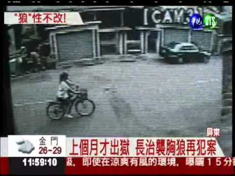 才出獄又伸魔爪!少女當餌逮長治狼