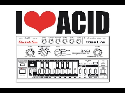 OLD SCHOOL ACID TECHNO MIX FROM LONDON PART 8