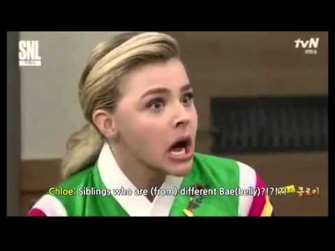 ENG SUB Chloe Moretz Parodies Korean Makjang Drama SNL KOREA | Chloë Grace Moretz Fan