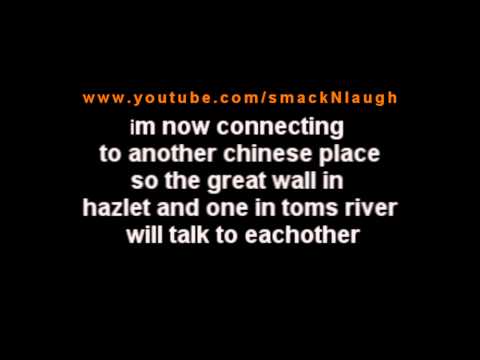 Double Wammy Chinese Restaurant Prank Call. (Gone Bad!)