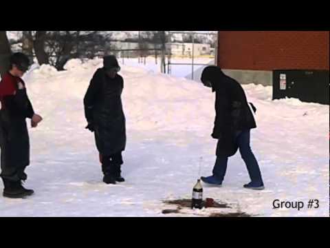 Coke & Mentos Explosion Challenge