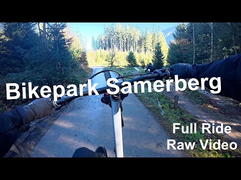 End of Season Bikepark Samerberg Full Ride 2025  Raw Video