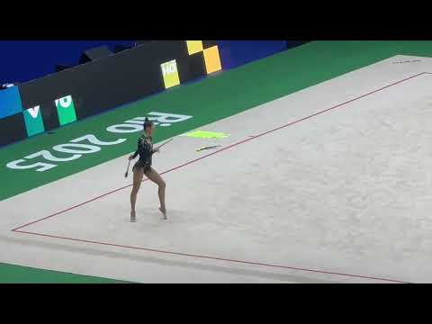 Rhythmic gymnastics World Championships 2025-Emilia Heichel(POL) Clubs qualification