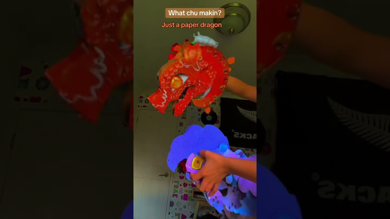 I HAVE SO MANY PUPPETS. #paperart #dragonpuppeteer #dragonpuppets #paperdragon #art 