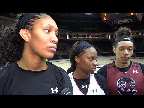 A'ja Wilson, Bianca Jackson, Alexis Jennings Media Availability — 6/16/17