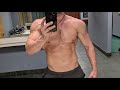 Physique update after 3 days off training & dieting for brothers wedding