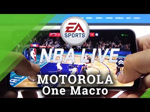 How NBA Mobile Performs on Motorola One Macro - NBA Mobile Gameplay
