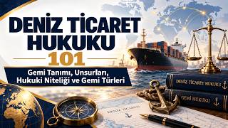 Deniz Ticaret Hukuku 101 | 1. Hafta: Gemi Tanımı, Unsurları, Hukuki Ni