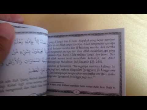 Buku Dzikir Pagi Petang Pustaka Arafah