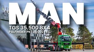 Бортовой грузовик MAN TGS 35.500 8x4 Palfinger PK 135.002 TEC Crane | Изображение 4 - Autoline