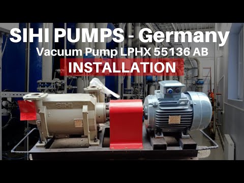 Flowserve SIHI Pumps  Vacuum Pump / Compressor  : LPHX 55136 AB + TECO 3-Phase Induction Motor 15 HP