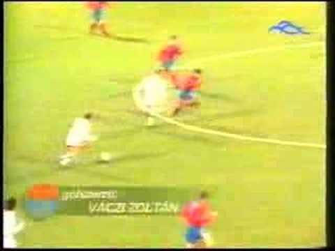 Váczi Zoltán lövi az év gólját Videoton - Vasas 1:3 1998