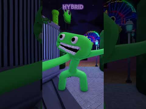 GARTEN OF BANBAN + RAINBOW FRIENDS... 😲🔥| #gartenofbanban #roblox #rainbowfriends #gaming #shorts