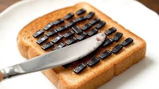 Google Veo 3 Fast Sample Video - Phone Spread Toast ASMR