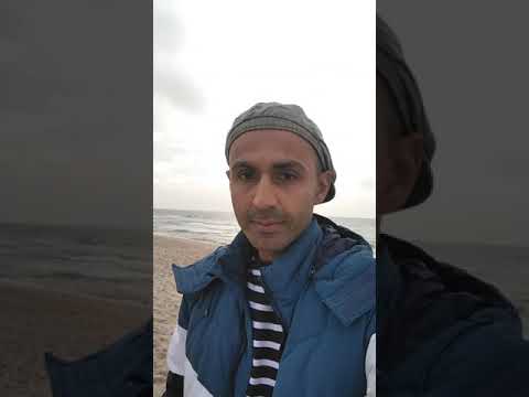 Reza Siering on the beautiful beach of Westerland,Deutschland💞💕🌹🌸🌷🍀🌿🌿🌹💞🍷🍷
