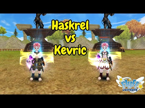 Flyff Universe - Haskrel vs Kevric set (damange comparison)