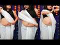 Saree Fashion Backpose Walking On Road ️ Mela ️ And Market Public Place Sareefashion Chaitali