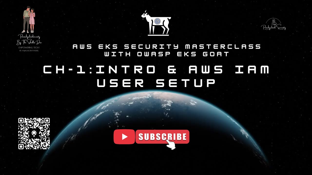 CH-1 – Intro & AWS IAM User Setup | AWS EKS Security Masterclass with OWASP EKS Goat