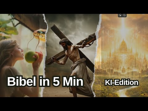 KI KURZ-FILM - Bibel in 5 Minuten | KI visualisiert & erzählt Bibel | AI | LumaDreamMachine