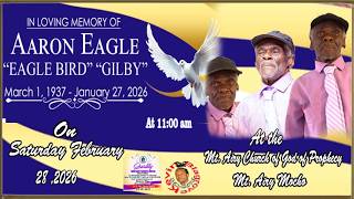 Aaron Eagle Funeral Service At Mt Airy Church of god of Prophecy, Mt Airy Mocho On February 28, 2026