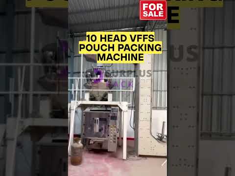 10 head VFFS packaging machine - video
