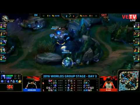 SKT vs IM   Chung Kết Thế Giới 2016   Ngày 3   SK Telecom T1 vs IMay