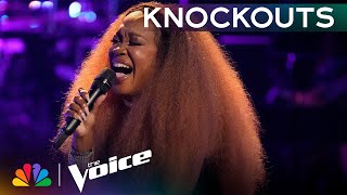 Val T Webb's Performance of Sweet Love Shows INCREDIBLE Range and Power | Voice Knockouts | NBC