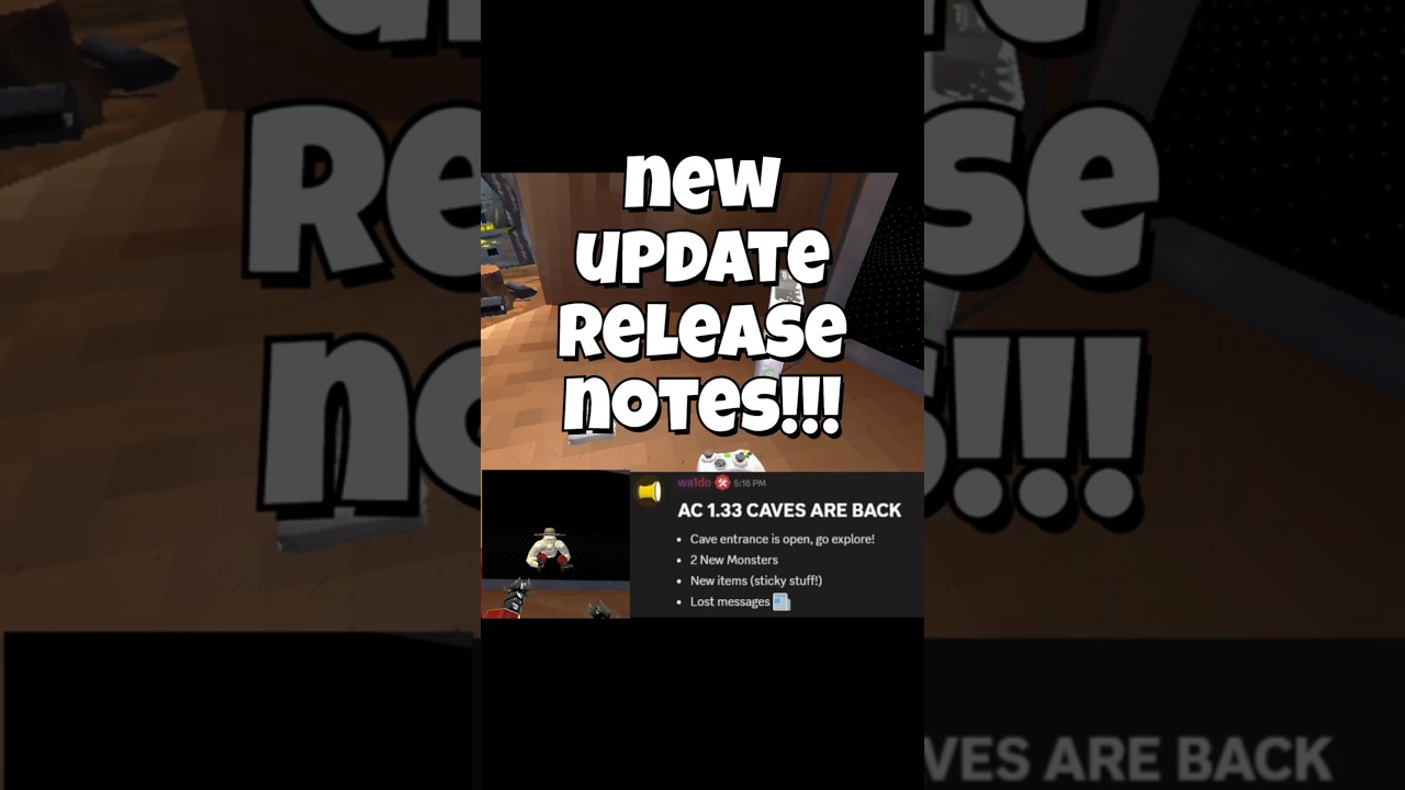 New Update Release Notes! July 29, 2025. Animal Company VR #animalcompany #gorillatag #vr