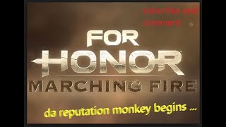 [LIVE] For Honor [Season 8] Marching Fire test new Charakter Endless316