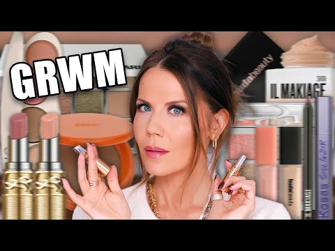 ALL THE NEW MAKEUP ... Get Ready With Me