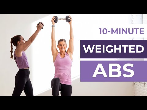 15 Minute Abs and Core Kettlebell Workout All Standing