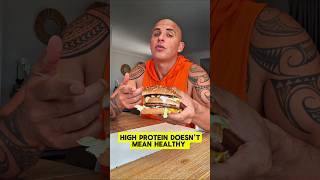 Protein doesn't magically make a food healthy.