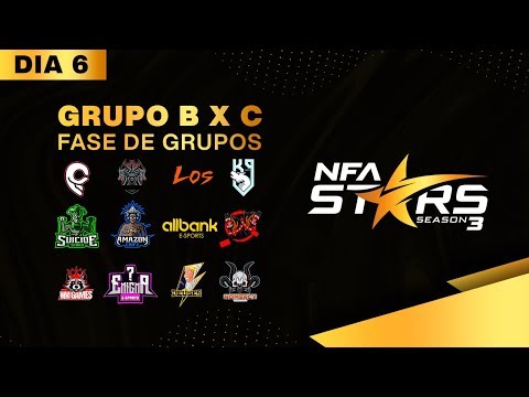 NFA STARS GRUPO B x C - DIA 6 - LIGA NFA